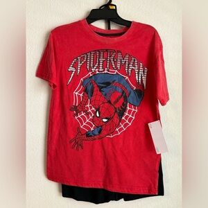 Marvel Red Spider-Man Kids Matching Set size 10 -NWT